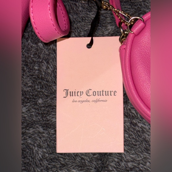 Juicy Couture Only You Pink Crossbody Bag & Coin Purse Set - Picture 16 of 16